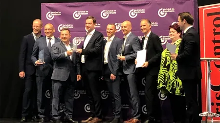 Auszeichnung riscontrol Bühne