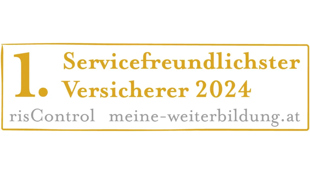 B2B Auszeichnung servicefreundlichster Versicherer erster Platz 2024