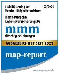 Berufsunfähigkeitsversicherung Mapreport