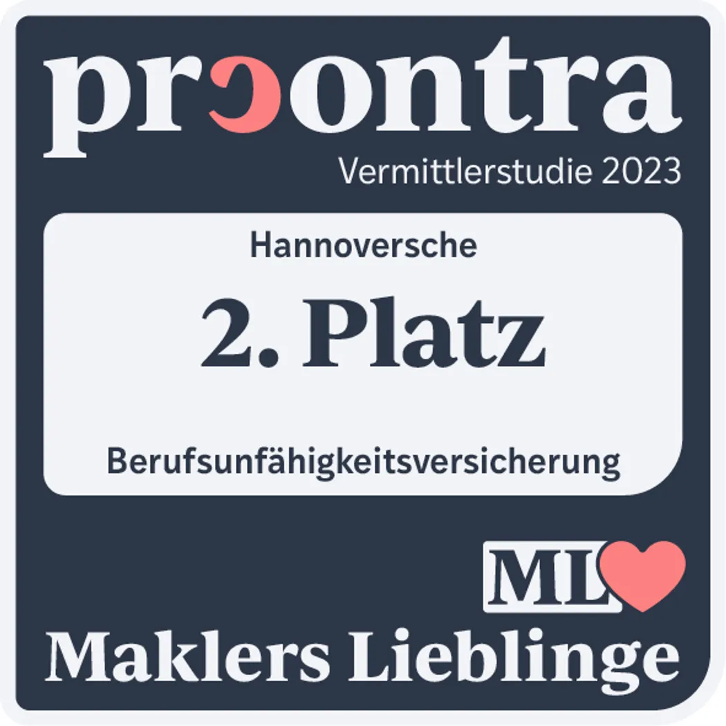 procontra Maklers Lieblinge Berufsunfähigkeitsversicherung