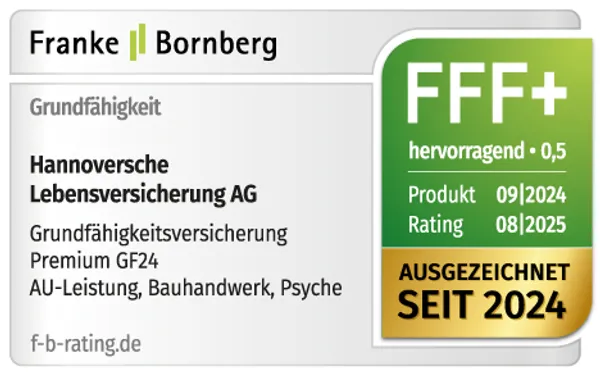 Grundfähigkeitsversicherung Franke und Bornberg Premium