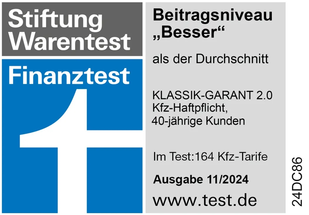KFZ Signet Stiftung Warentest Finanztest KFZ Signet Stiftung Warentest Finanztest