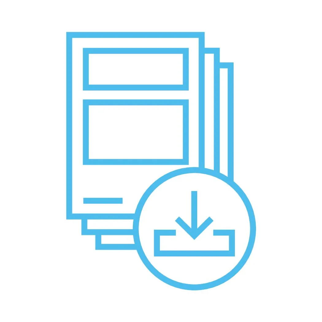 B2B Icon Download Broschuere