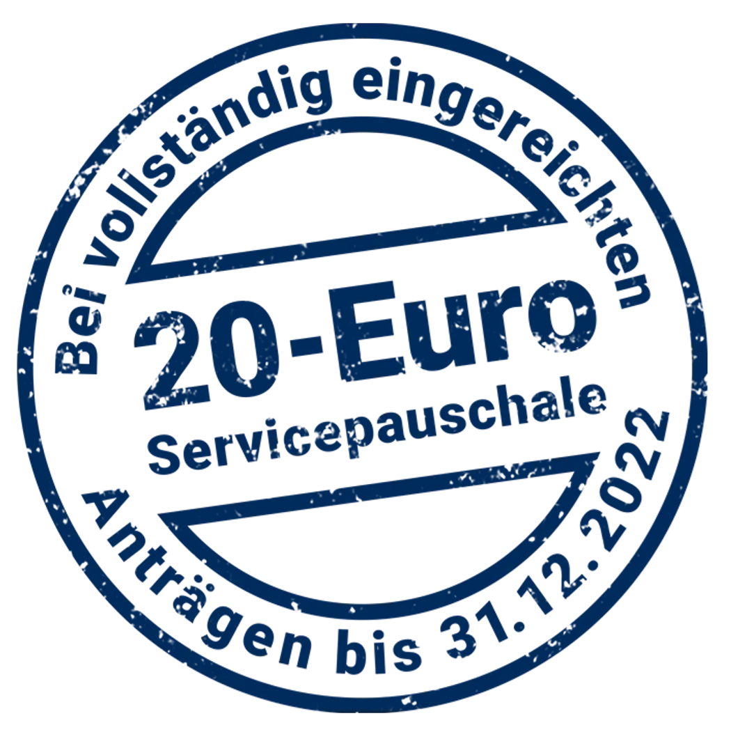 Servicepauschale 20 Euro Servicepauschale 20 Euro