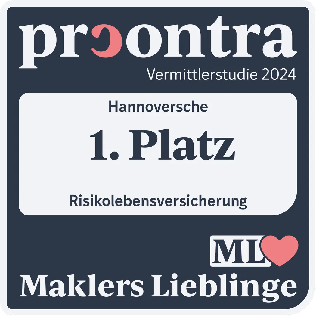 proContra Maklers Lieblinge Risikolebensversicherung