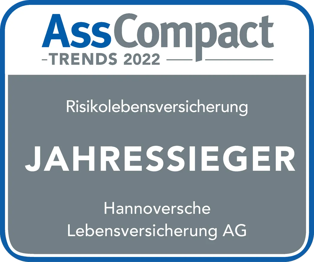 Risikolebensversicherung: Asscompact Jahressieger Risikolebensversicherung: Asscompact Jahressieger
